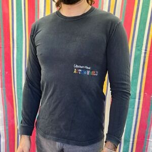 Astroworld Travis Scott Tour Shirt 2018 Wish You Were Here Long Sl Merch S 19x26